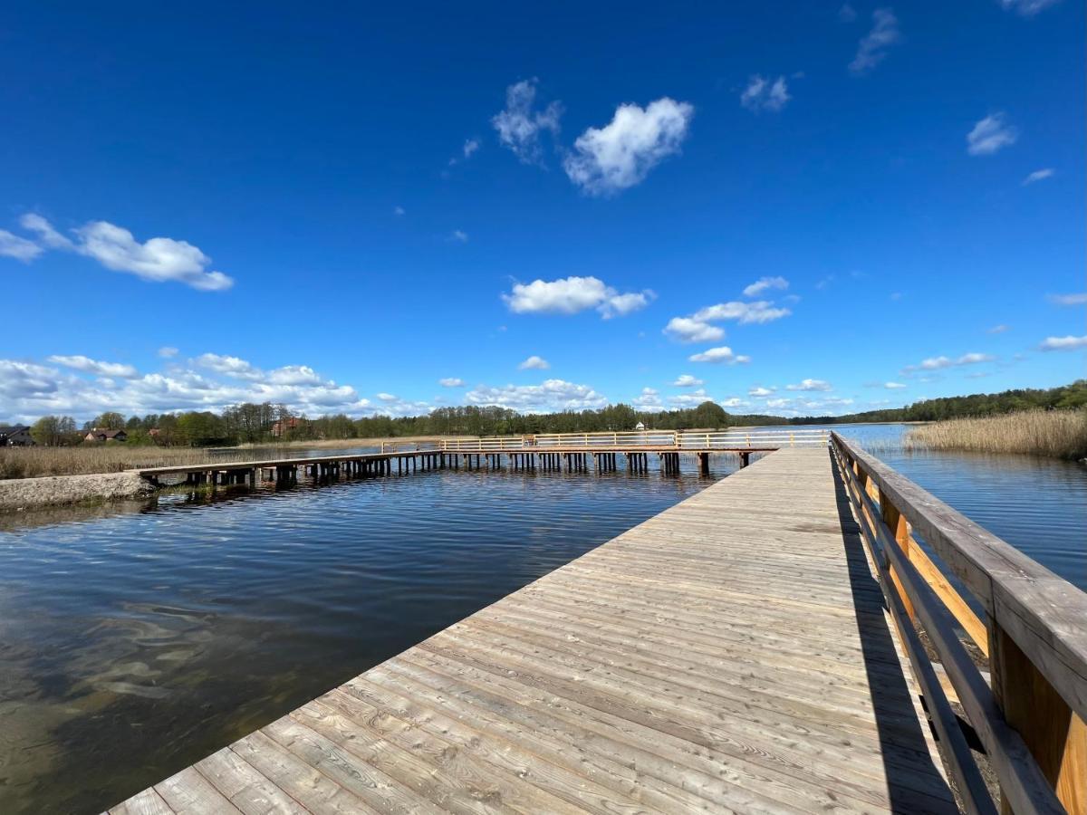 Domek Nad Jeziorem Piasutno Mazury Eksteriør billede