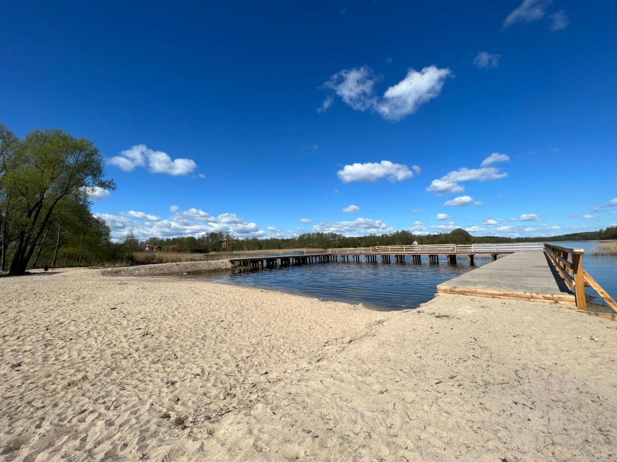 Domek Nad Jeziorem Piasutno Mazury Eksteriør billede